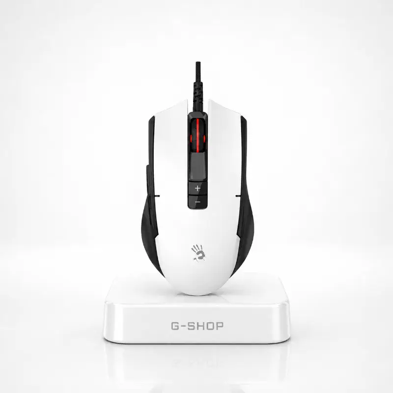 A4TECH BLOODY ES8 ESPORTS RGB MOUSE PANDA WHITE