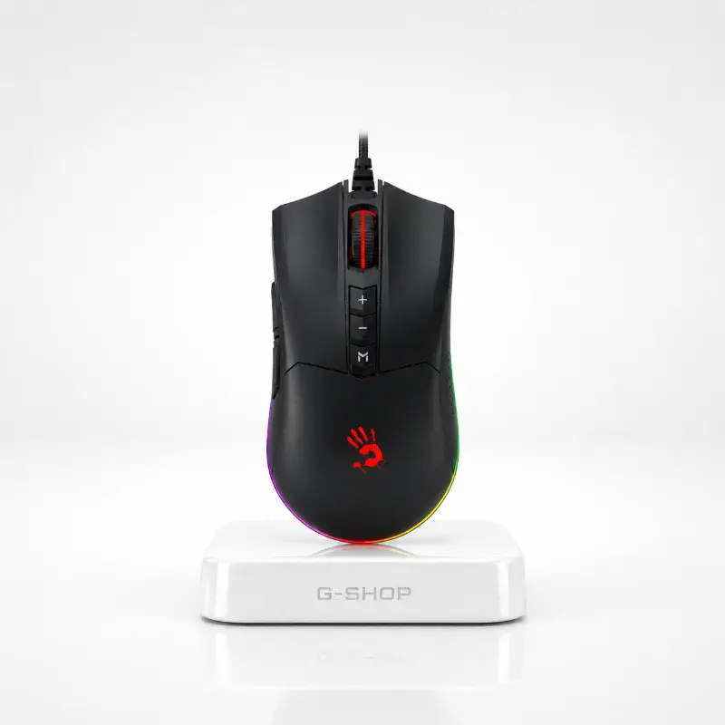 A4TECH BLOODY ES9 PLUS ESPORTS RGB MOUSE STONE BLACK