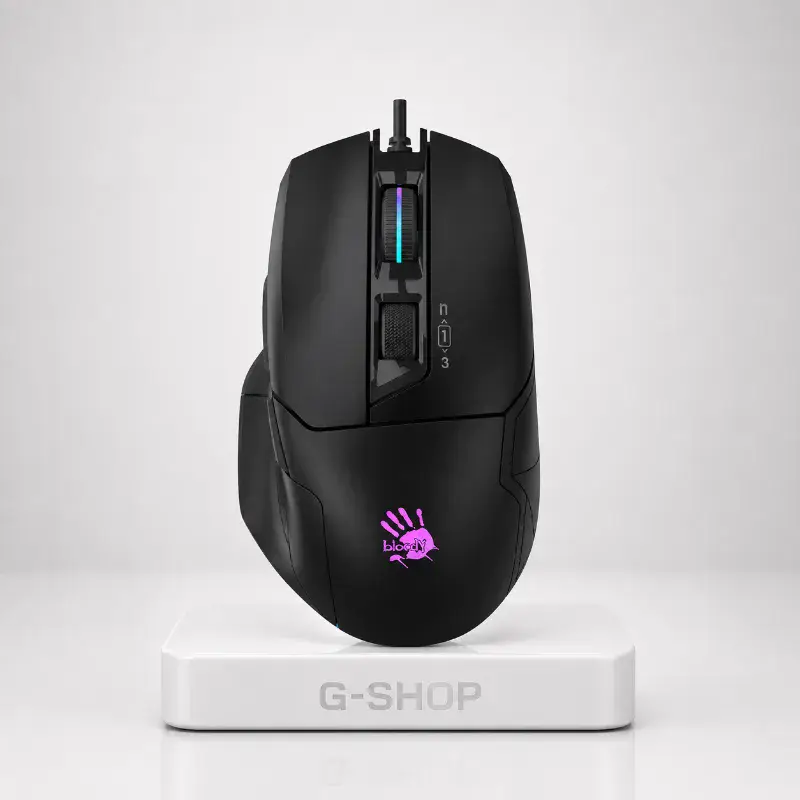 A4TECH BLOODY W70 MAX GAMING STONE BLACK RGB