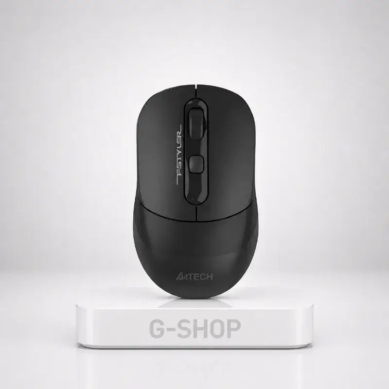 A4TECH FSTYLER FB10C OPTICAL MOUSE WIRELESS + BT Type-C RECHARGEABLE 1600DPI BLACK USB