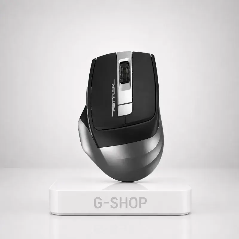 A4TECH FSTYLER FB35C OPTICAL MOUSE WIRELESS + BT Type-C RECHARGEABLE 2000DPI GREY USB