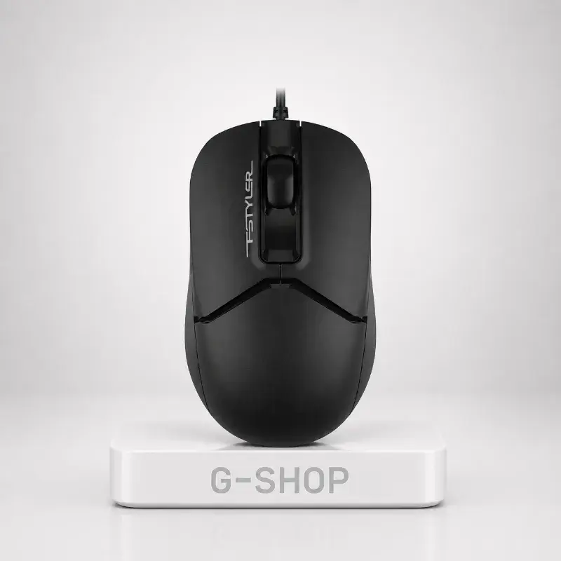A4TECH FSTYLER FM12 OPTICAL MOUSE USB 1200DPI BLACK