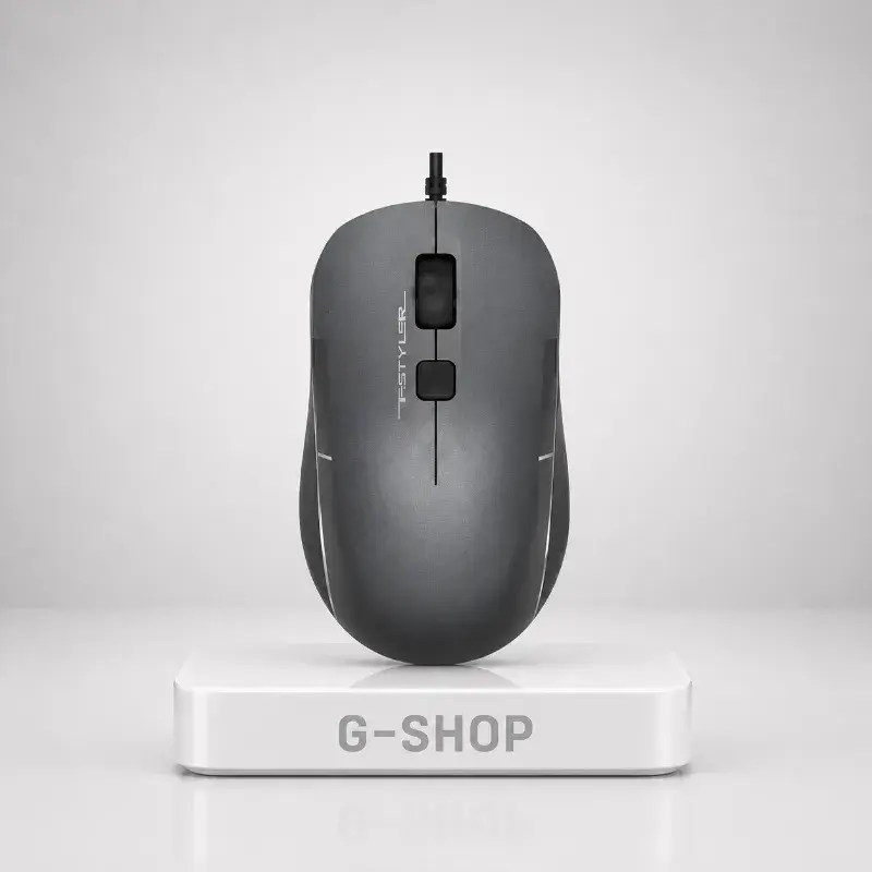 A4TECH FSTYLER FM26 ILLUMINATE OPTICAL MOUSE USB 1600DPI BLACK