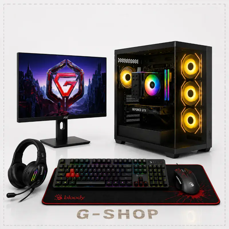 Intel i3-12100F + GTX 1660 6GB