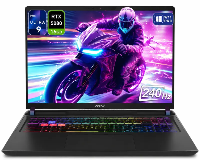 MSI Vector 16 HX AI 400, серая
