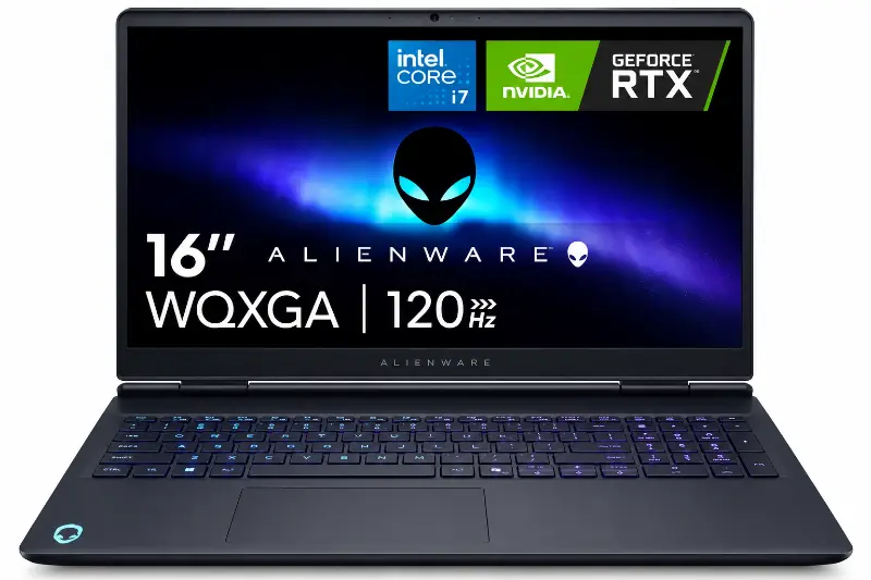 Dell Alienware 16 Aurora AC16250, синяя