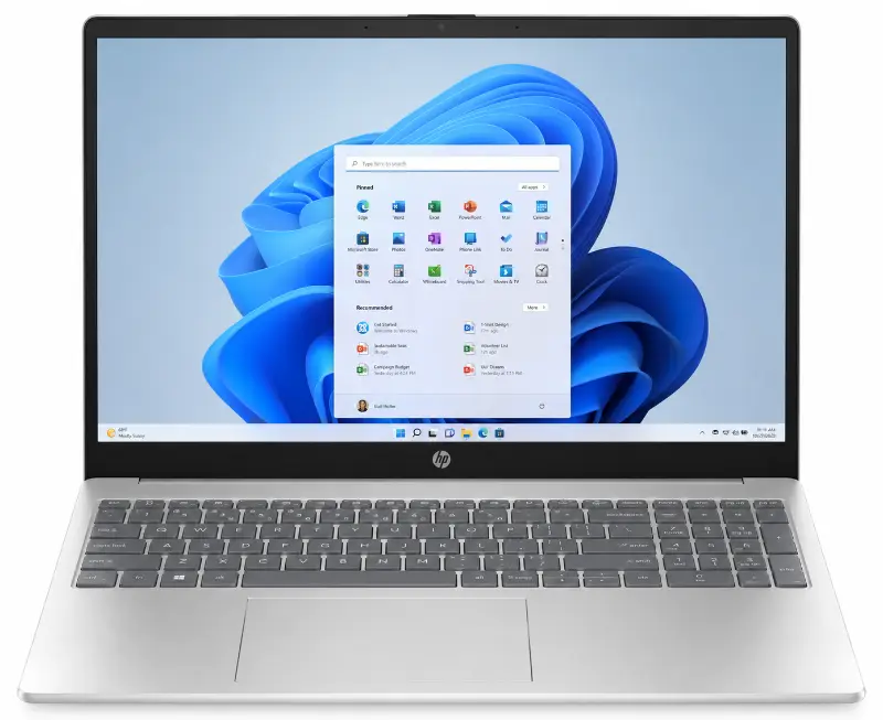 HP 15-FC0146, серебристая