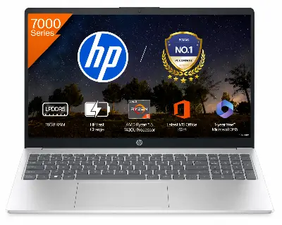 HP 15 FC0196, серебристая